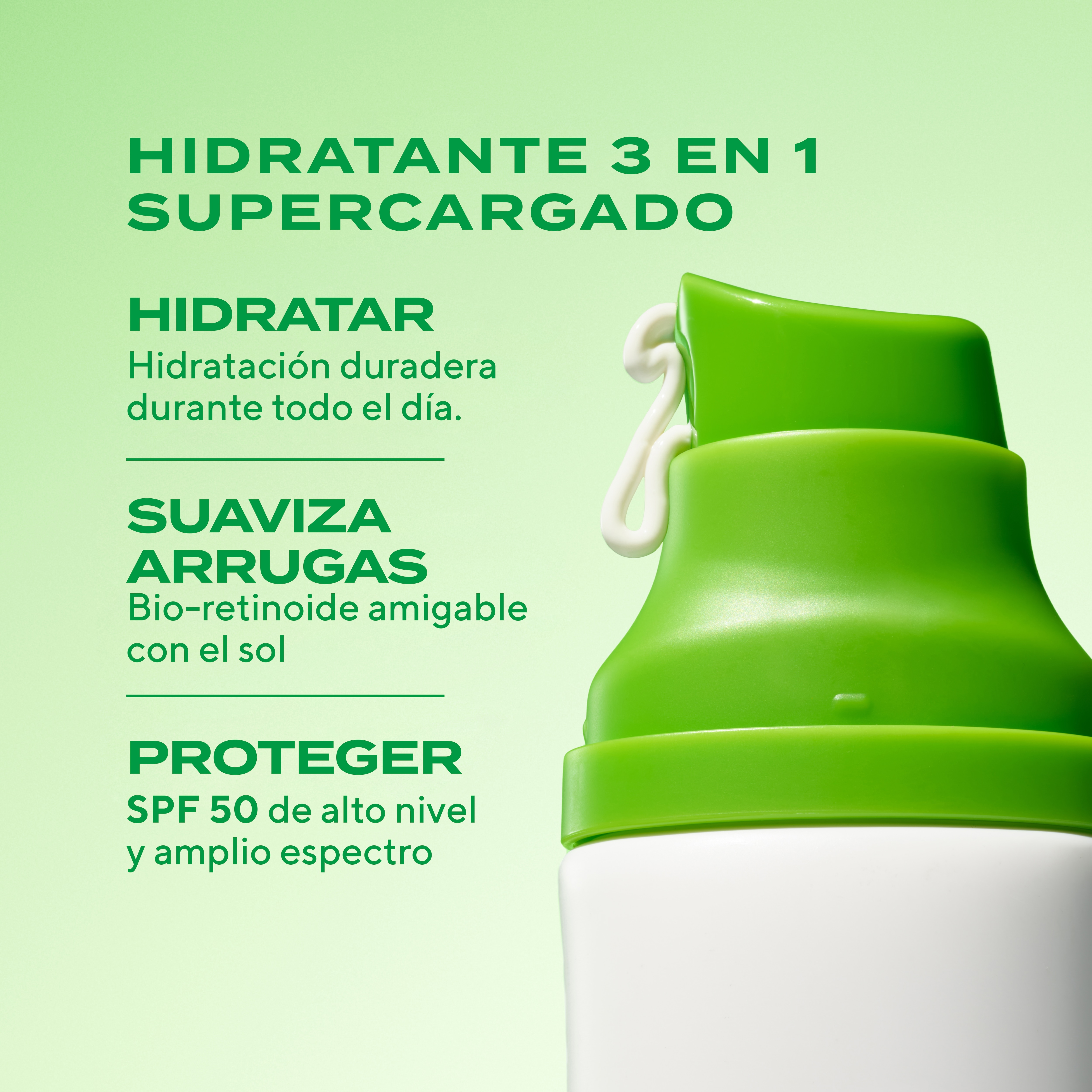 SUPERACTIVE SPF 50 MOISTURIZER: WRINKLE-FIGHTING (CREMA HIDRATANTE CONTRA ARRUGAS)
